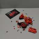 A XINAO TOYS Classic Building Blocks 1/12 Red Tractor Farm Toy Building Set Gift for Kids Ages 6 7 8 9 10 11 12 Includes Shifting Structure, Steering Structure Features (Classic Edition)