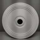 Ekena Millwork CM24DI Diane Ceiling Medallion, 24"OD x 3 5/8"ID x 1 1/4"P (Fits Canopies up to 6 1/4"), Factory Primed