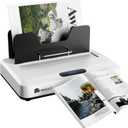 MAKEASY Thermal Binding Machine 500 Sheets Capacity with 10PCS Binding Covers, Digital Touch Panel, Air Cooling, Electric Thermal Binder for A4//A5/Letter Size Documents