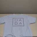MNLYBABY Dad Shirts for Men Funny DADA Letter Print Graphic Tshirts Father Daddy Papa Gifts Tee Tops, Size 2XL