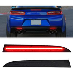 R&F Auto LED Rear Bumper Reflector Light Compatible with Camaro 2016-2024, Traverse 2013-2017, Replacement for C'adillac ATS / XT5 Rear Bumper Reflector Brake Lamps