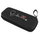 Stethoscope Protective Case Heavy Duty Storage Box Carrying Bag for Medical Professionals Doctors Nurses Compatible with Most Stethoscopes