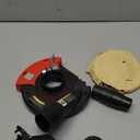 HERZO Surface Grinding Dust Shroud for Angle Grinder, Universal 4.5"/5" + Diamond grinding cup wheel 5 inch