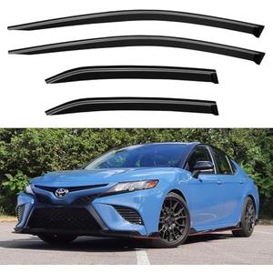 Window Visors Rain Guards for 2018-2024 Toyota Camry, Out-Channel Window Vent Wind Deflectors Visors Shades for Camry 18-24 