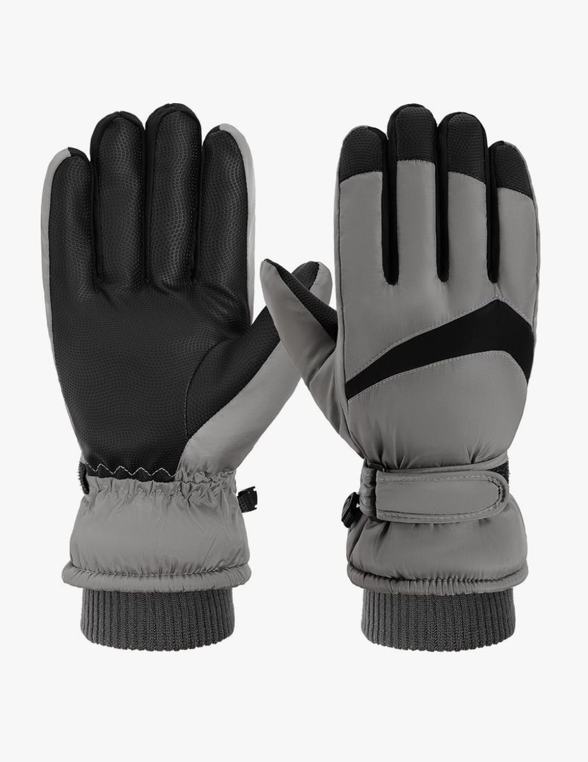 Winter Ski Gloves - Windproof & Touchscreen Snow Gloves for Cold Weather