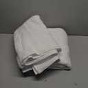 BOUTIQUO Cotton 2 Pack Oversized Bath Towel Set, Large Bath Towels 27x54, Ultra Soft, Absorbent, Compact, Quick Drying and Lightweight, Eco-Friendly and 100% Recyclable Towel Set - White 