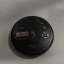 GPX PC332B Portable CD Player with Anti-Skip Protection, FM Radio and Stereo Earbuds - Black