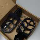 XINGWU Dirt Bike Foot Pegs for Surron Light Bee X/S E-Ride Pro SS/SR/S Talaria Sting MX3/R MX4 Segway X160/X260 CRF150F 230F 250F Electric Dirt Bike Foot Peg Rests (Black)