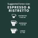 Starbucks by Nespresso Original Line Dark Roast Espresso, 50-count Espresso Pods (EXP 01/21/26)