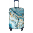 Travelkin Clear Luggage Cover Protectors For Suitcase Transparent TPU Suitcase Cover Protector Fit 18-32 Inch Luggage