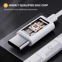 USB C Headphones Type C Earbuds for iPhone 17 Pro/ 17 Air 15/16 Pro/ 15 Pro Max,Microphone Noise Isolation Stereo Wired Earphones for Samsung Galaxy S26/S26+/S26 Ultra S25 S24 S23 S22 Pixel 9 8a