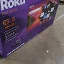 Roku Smart TV 2025  65-Inch Plus Series, Mini-LED TV  RokuTV with Enhanced Voice Remote  Flat Screen 4K QLED Television with Dolby Vision & Wi-Fi for Streaming Live Local News, Sports