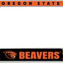 Rico Industries NCAA Two-Tone 12" x 6" Chrome All Over Automotive License Plate Frame for Car/Truck/SUV