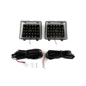 Forccord Fit for 2 PCS Cargo LED lights Toyota RAV4 2022 2023 2024 2025 Trunk Ceiling Lights Lamps Kit to Hatch Door Cargo Lamps Car Interior Lights Accessories (Not fit for 19-21 Rav4) Replacement