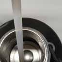 CIVAGO Gallon Insulated Water Bottle Jug with Straw, 128 oz Large Stainless Steel Water Flask, Big Metal Thermal Mug with 3 Lids for Sports, Travel, Gym, and Camping, Black