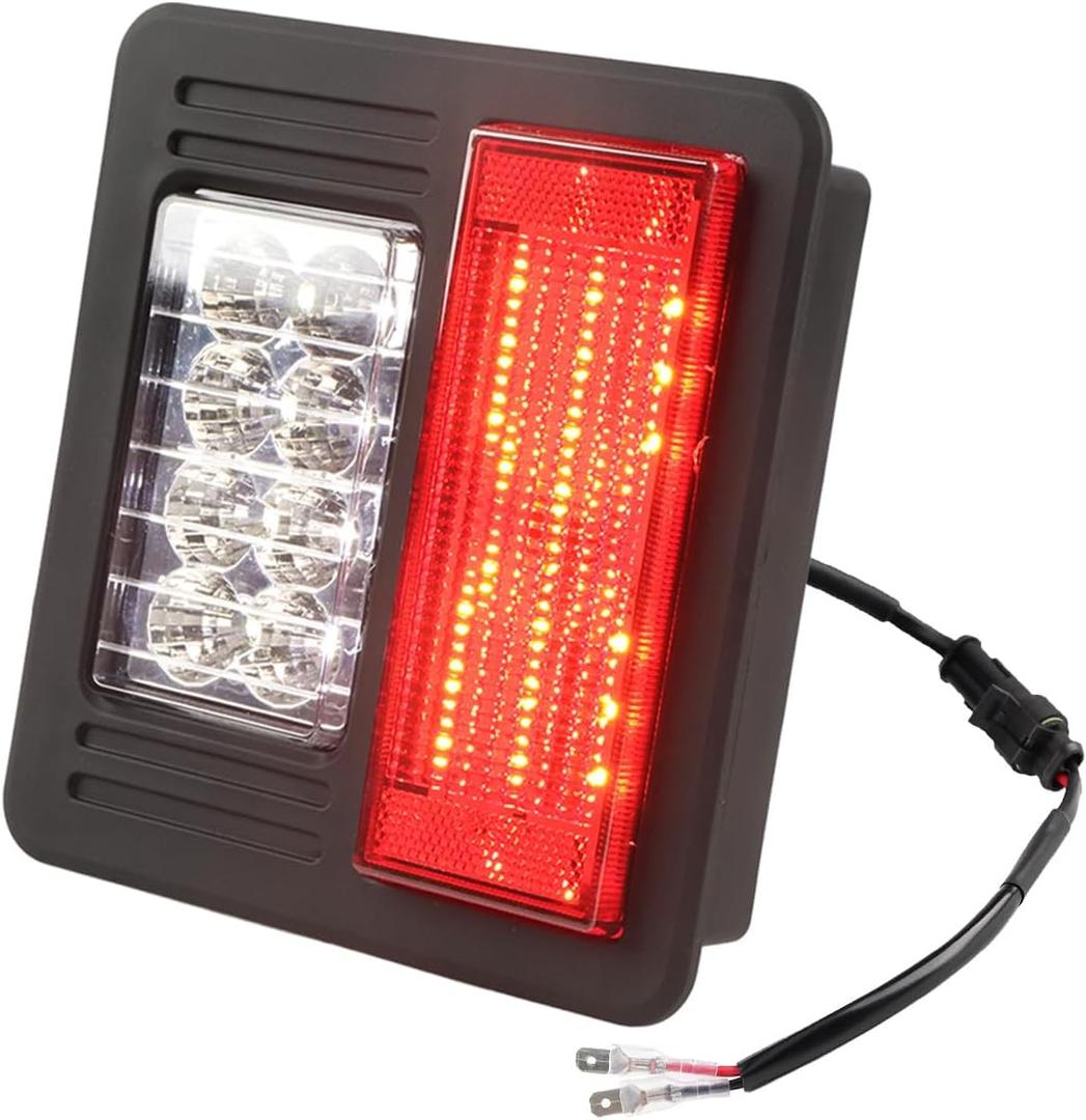 LED Tail Light Assembly Work Light 6670284 Compatible with Bobcat 553 751 753 763 773 863 864 873 883 963 A220 A300 A770 S100 S130 S150 S160 S175 S185 S205 S220 S250 S300 S330 S510 (FULL LED)