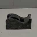 BOMEI PACK Desktop Tape Dispenser (Fits 1" & 3" Core) with Transparent Tape Refills, Clear Tape with Black Tape Holder,Weighted Non Slip Base, for Masking Tape,Heat Resistant Tape