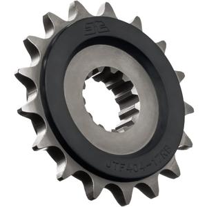 JT Sprockets JTF404.17RB 17 Tooth Rubber Cushioned Front Countershaft Sprocket, Single