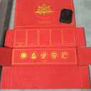 2 in 1 Card Deck Box for Trading Cards, Unfolded MTG Commander Card Can be Used as a Playmat, Leather Magnetic Storage Box Holds 800+ Single Sleeved Cards, Fits for TCG CCG Magic (Red)