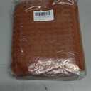 Jacquotha Waffle Hand Towels for Bathroom Kitchen 2-Piece (Rust)  Cotton Quick Dry, Super Soft, Absorbent Towels for Fall Decor, 13x29