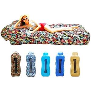 Inflatable Couch, Inflatable Lounger Air Sofa | No-Pump Blow Up Couch | Ergonomic Design, Air Couches Outdoor for Camping & Park & Beach, Upgrade Your Camping Accessories