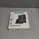 3 x SUANPOT for Samsung Galaxy A35 5G Wallet case with RFID Blocking Credit Card Holder,Flip Book PU Leather Protective Cover Women Men for Samsung A35 Phone case Rose Gold