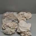 H.VERSAILTEX Velvet Stretch Recliner Couch Covers 4-Pieces Style Recliner Chair Covers Recliner Cover for Reclining Chair Slipcovers Feature Non Slip Form Fitted Thick Soft Washable, Ivory