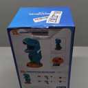 EagleStone Movable Dinosaur Shooting Toys for Boys  Electronic Target Practice with 2 Air Pump Guns, LCD Score Tracker, Sound Effects & 48 Foam Balls, for Kids 5 6 7 8 9