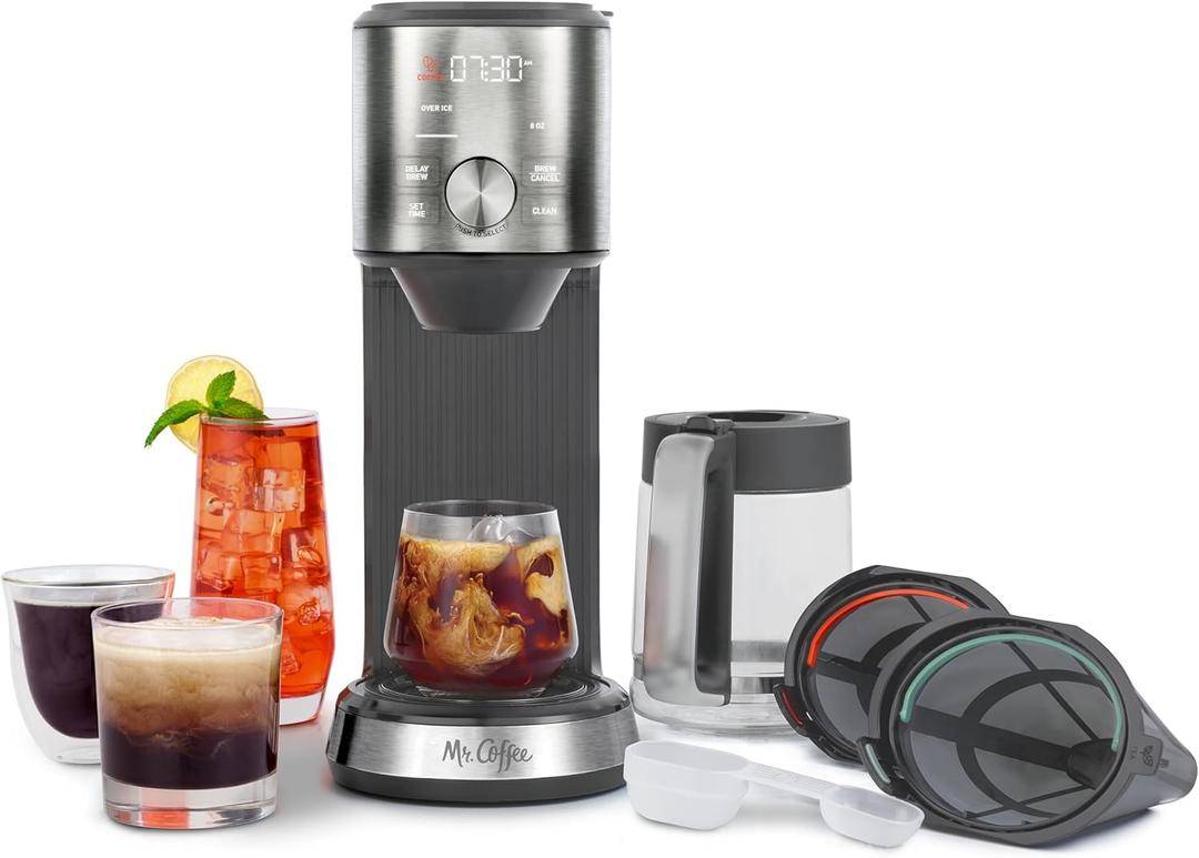 Mr. Coffee Hot & Cold Brew Coffee Maker & Tea Brewer