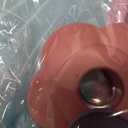 dearlomum Baby Play Mat Gym, Funny Play Piano Tummy Time Activity Mat with 5 Infant Sensory Toys, Music and Lights, Boy & Girl Gifts for Newborns 0 to 3 6 9 12 Months (Pink)