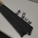 Redi Shade No Tools Original Blackout Pleated Paper Shade Black, 36" W x 72" L, 6 Pack