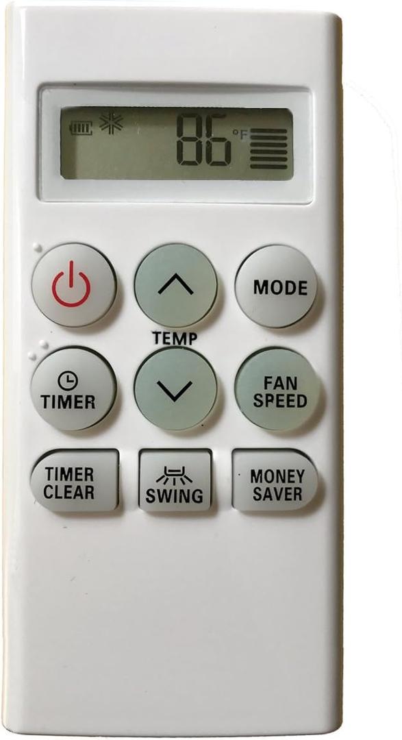Replacement Friedrich Air Conditioner Remote Control AKB73756218 AKB73756215 AKB73756214 AKB73756213 Works for CP05G10A CP05G10B CP12G10B CP15G10A CP15G30A CP24G30B EP08G11A EP08G11B EP12G33A EP12G33B