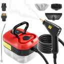 Saker Handheld Steam Cleaner for Home,6-Level Adjustable Steamer for Cleaning,Portable Steam Cleaner,Steamer for Cleaning with 1200ML Water Tank,Suitable for Kitchen,Bathroom,Living Room