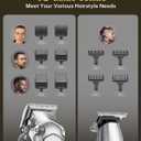 Romanda Clippers and Trimmers Set, Hair Clippers for Men Cordless,Mens Clippers and Grooming Set,Barber Clippers Set