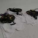 Set of 3 Halloween Hanging Ghosts, Halloween Decorations Witch Hat Lights, Outdoor Glowing Ghost for Yard Patio Garden Tree