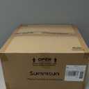 Outdoor Loveseat Cushions, Waterproof Weather & Fade Resistant Seat and Backrest Cushion Set for Couch, Swing, Bench, 46 x 26 Inch, Rust (46*26*4/1P+19*24/2P)