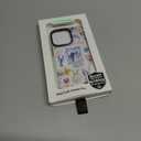 ChiCaseVer for iPhone 13 Pro Case, Coastal Floral Collage Pattern, Cute Soft Slim TPU Compatible with MagSafe, Military-Grade Drop Protection & Camera Protection for Women Girls (BlueSummerCut)