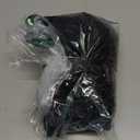 Avidlove Women's Pleated Mini Skirt Mesh Layered Ruffled Skirt Casual Ruffles Flowy Hem Black Large