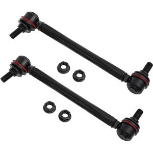 Adjustable Front Stabilizer Sway Bar End Links Kits 225MM-265MM (Overall Length Bolt to Bolt), Ball Joint Stud Size 12mm, Aluminum Sway Bar