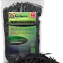 Gardenera Premium Black Mulch Cover - Enhance Your Landscape with Vibrant Color and Nutrient-Rich Benefits - 1 Quart