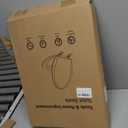 Toilet Seat Elongated Toilet Seat 18.5inch, Soft Close Toilet Seat Easy Clean, Oval V-Shaped Toilet Lid for Home Use, White PP Material, 2 Year Support