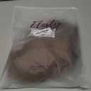 ELESTY 13 * 4 Light Brown Hair Long Wavy Synthetic Lace Front Wigs for Women Loose Curly Free Part Glueless Lace Wig Heat Resistant Fiber Hair Water Wave Cosplay Wigs 24Inch (CR3000)