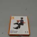 K&F CONCEPT Camera Clamp Mount, Super Clamp Mount Magic Arm with Two 360 Ball Heads, ARRI 1/4" Screw Threads for DSLRs, Action Camera, Tripod, Phone Compatible with Gopro/DJI/Insta360