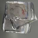 3 x Christmas Tree Decorations, Acrylic Animal Christmas Ornaments, Home Decoration, Party Decoration, Small Animals on The Moon (White Wolf)