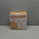 Portable Clothes Dryer, Compact & Foldable Electric Drying Machine for Home, Travel & RV, with Remote Control and Carry Bag (white)