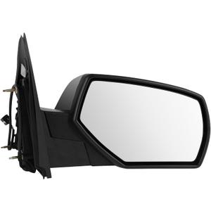 ECCPP Passenger Side Mirror Power Heated Right Rear View Mirror Chrome fit 2014 2015 2016 2017 For Chevy Silverado 1500 GMC Sierra 1500