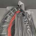 KENSONE 40"/48" Foldable Mini Trampoline, Indoor Trampoline for Kids, Adults Indoor/Garden Workout, Fitness Rebounder with Adjustable Foam Handle, Max Load 330/450 lbs (Black)