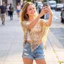 2 x Women Sheer Poncho Shrug