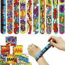 Slap Bracelets for Kids 40PCS
