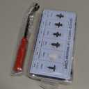 QIIYCCE 120PCS Car Clips & Plastic Rivets - 6 Popular Sizes, Fits Bumpers, Fenders & Most Car Models, Ideal for Body Fixing & Replacement